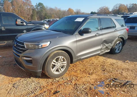 2021 Ford Explorer Xlt z USA, uszkodzony, nr VIN 1FMSK7DH4MGA24998